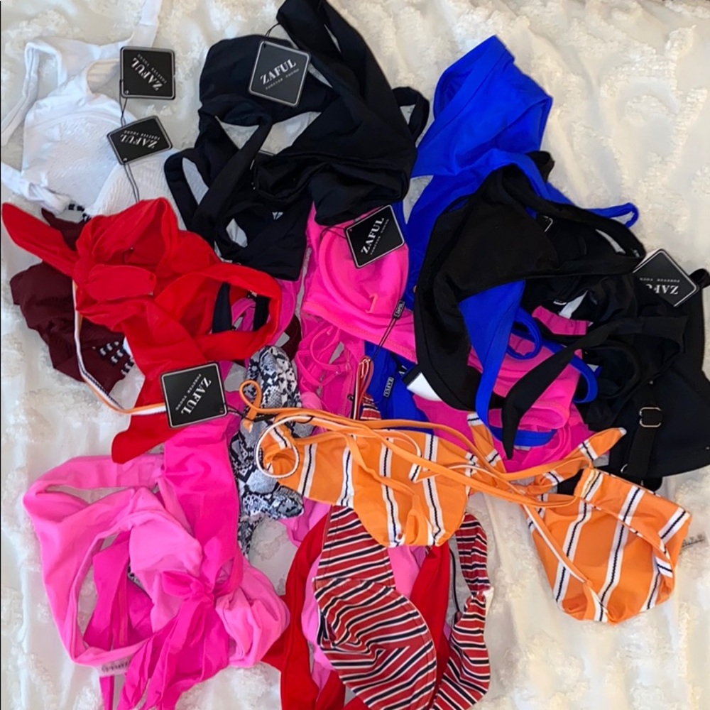 Lot of 22 Zaful Bikini pieces!